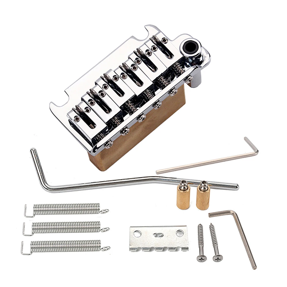 6 ой седло тремоло моста замок Системы для ST Электрогитары с плечо крепежные
