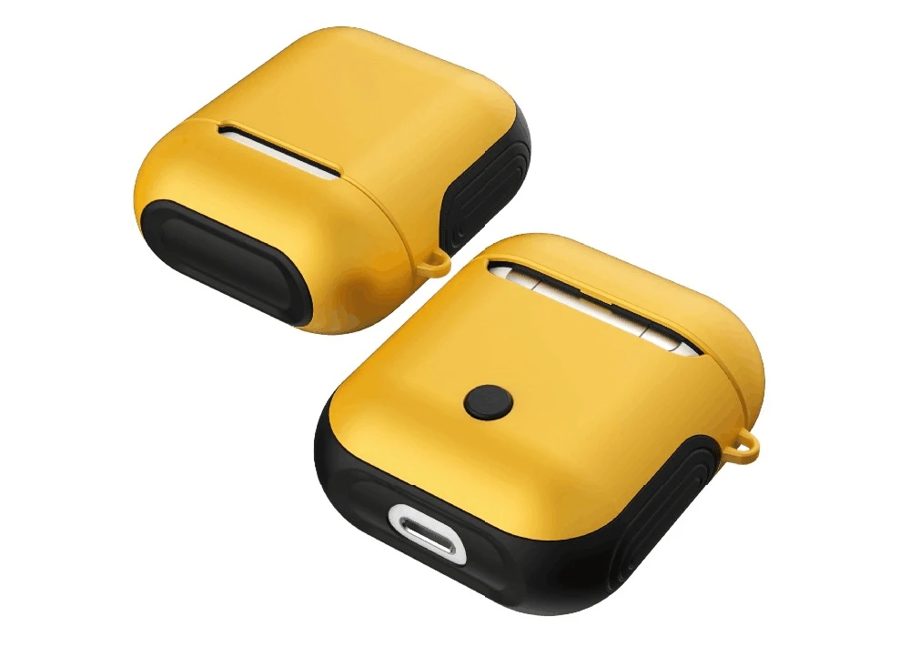 Чехол для наушников, чехол для Apple Air pods, кожаный чехол, зарядное устройство, настоящие беспроводные наушники Bluetooth, аксессуары
