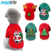 christmas pet dog clothes winter warm dog jacket puppy cat clothes puppy coat pet clothing for chihuahua small dogs