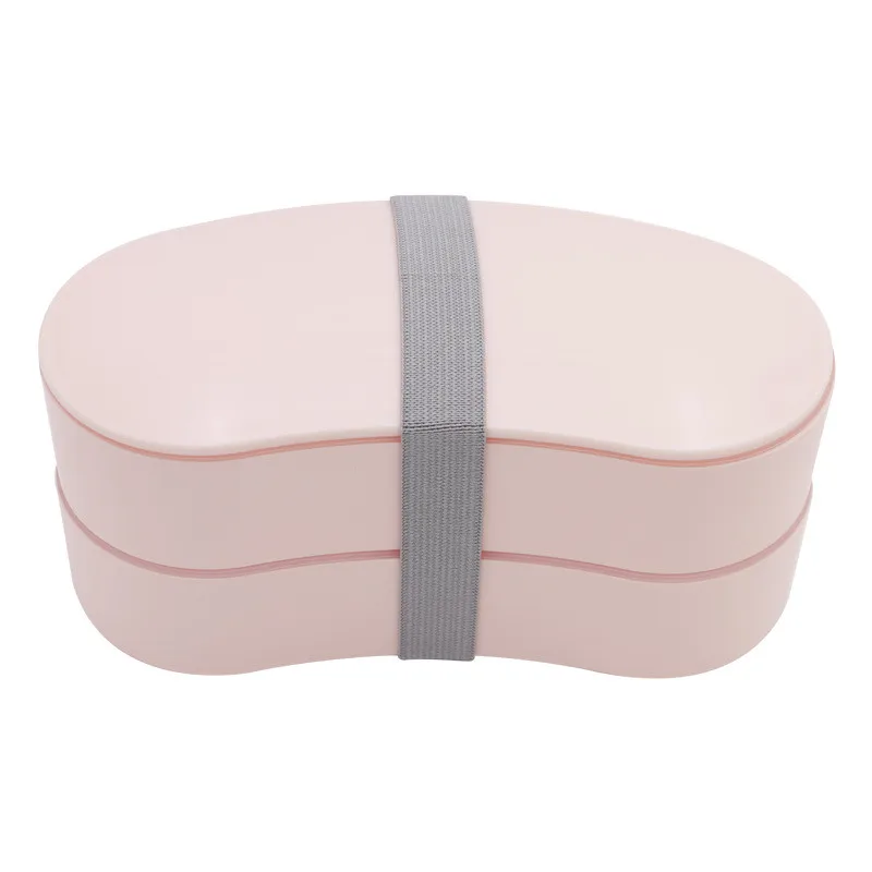 Небольшой пластиковый Ланч-бокс без бисфенола А в японском стиле для фруктового