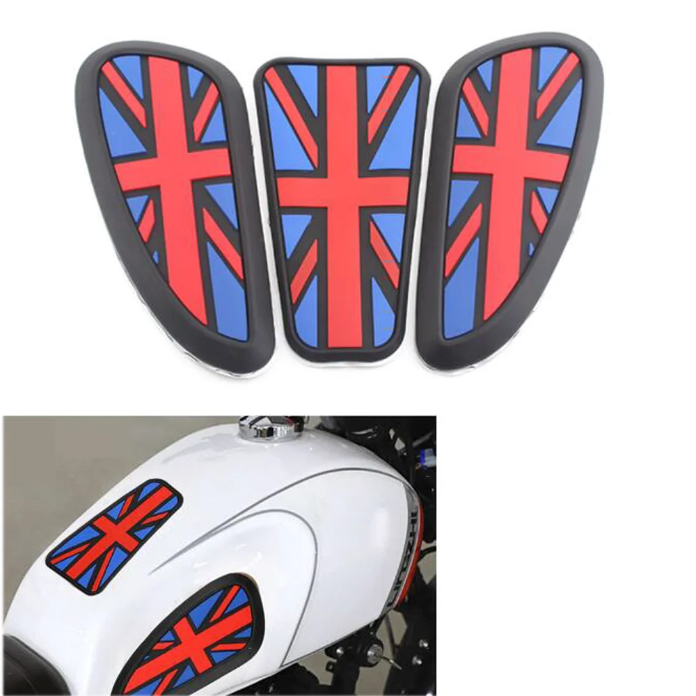 

Противоскользящие 3D накладки на бак для мотоцикла Harley Kawasaki Yamaha Suzuki Honda