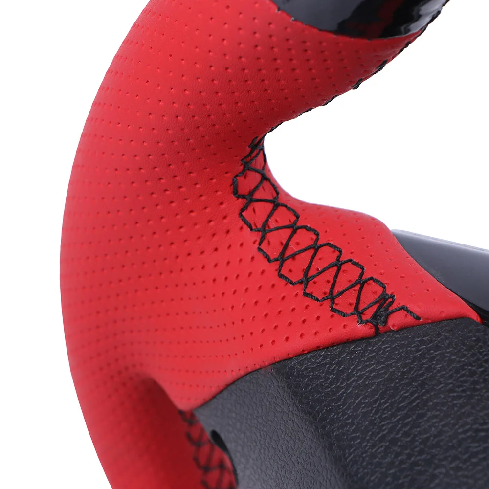 Чехол рулевого колеса автомобиля для Lada Granta 2011 2018 углеродное волокно кожаное