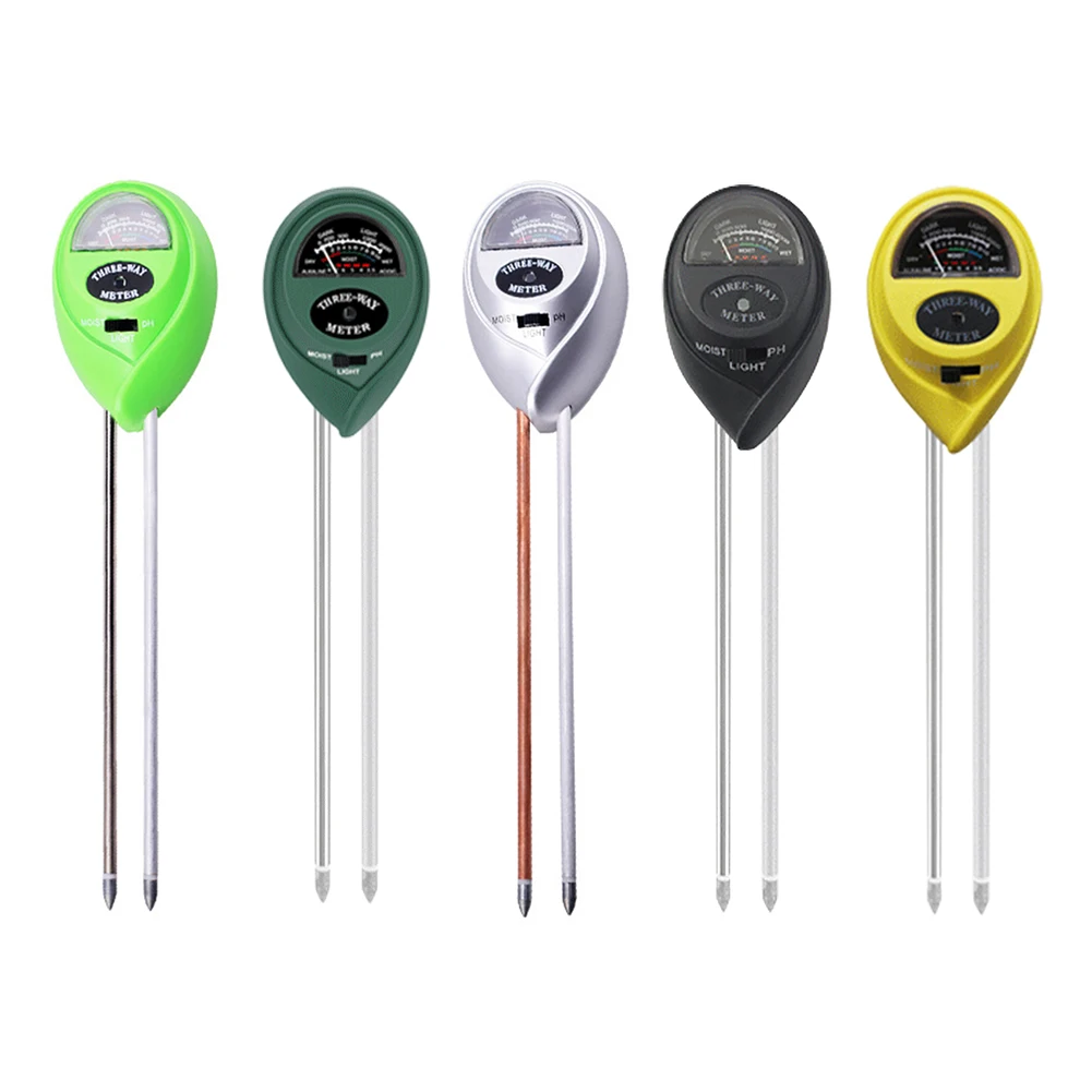 

3 in 1 Soil Water Moisture Light PH Meter Tester Analyzer Test Detector for Garden Plant Flower Hydroponic Garden Tool