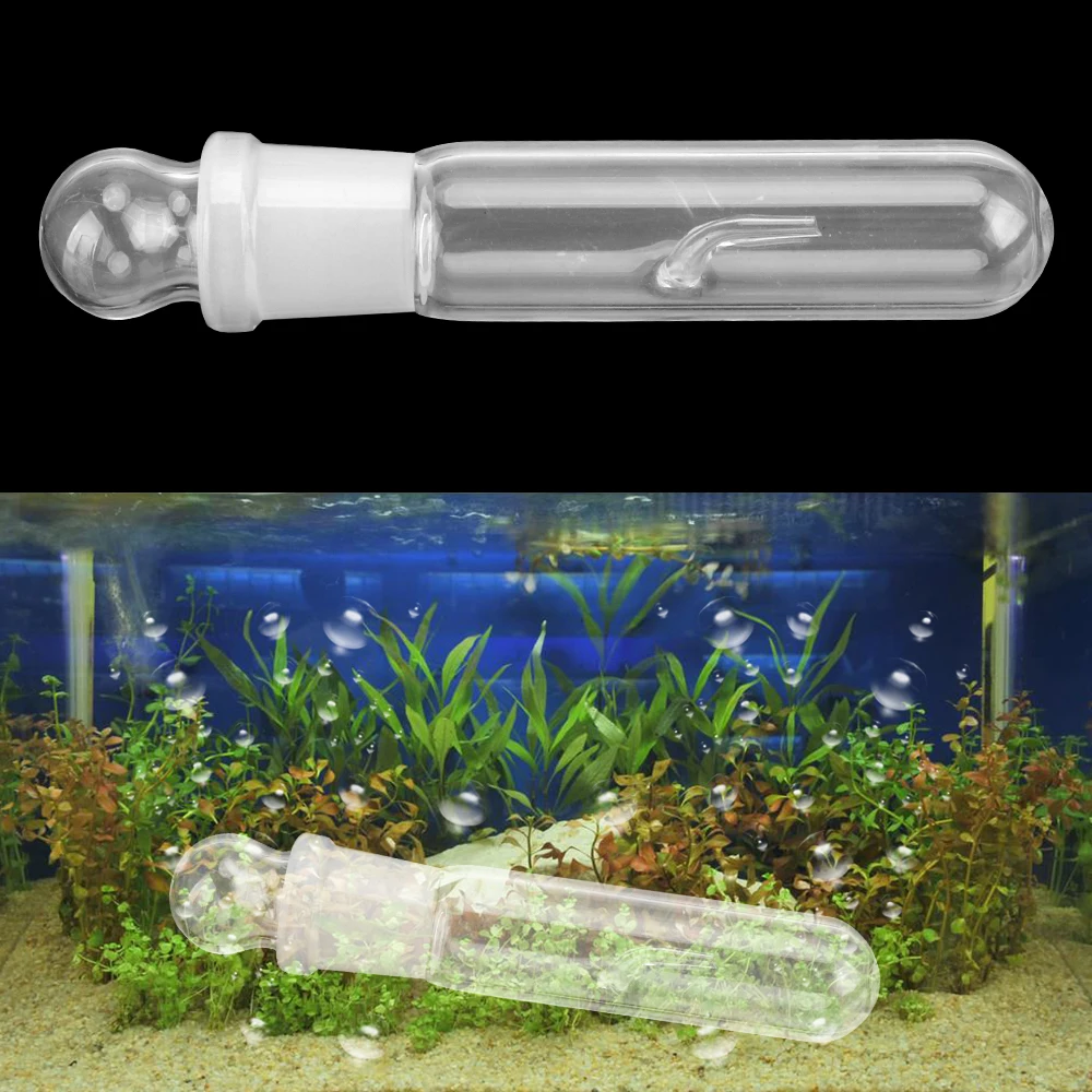 

Aquarium Fish Tank Fish Tank Cleaning Tools Planaria Leech Catcher Clear Glass Aquarium Pest Catcher Single Hole