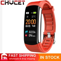 chycet 2021 smart watch man women smart wristbands fitness healthy tracker blood pressure heart rate monitor sport bracelet