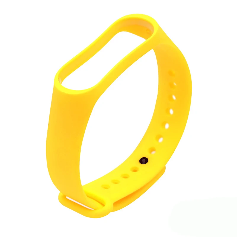 Yellow Strap Новые умные часы M4, мониторинг сердечного ритма, кровяного давления, умные носимые устройства, браслет для здоровья, водонепроницаемый смарт-браслет для женщин - Цвет: Yellow Strap
