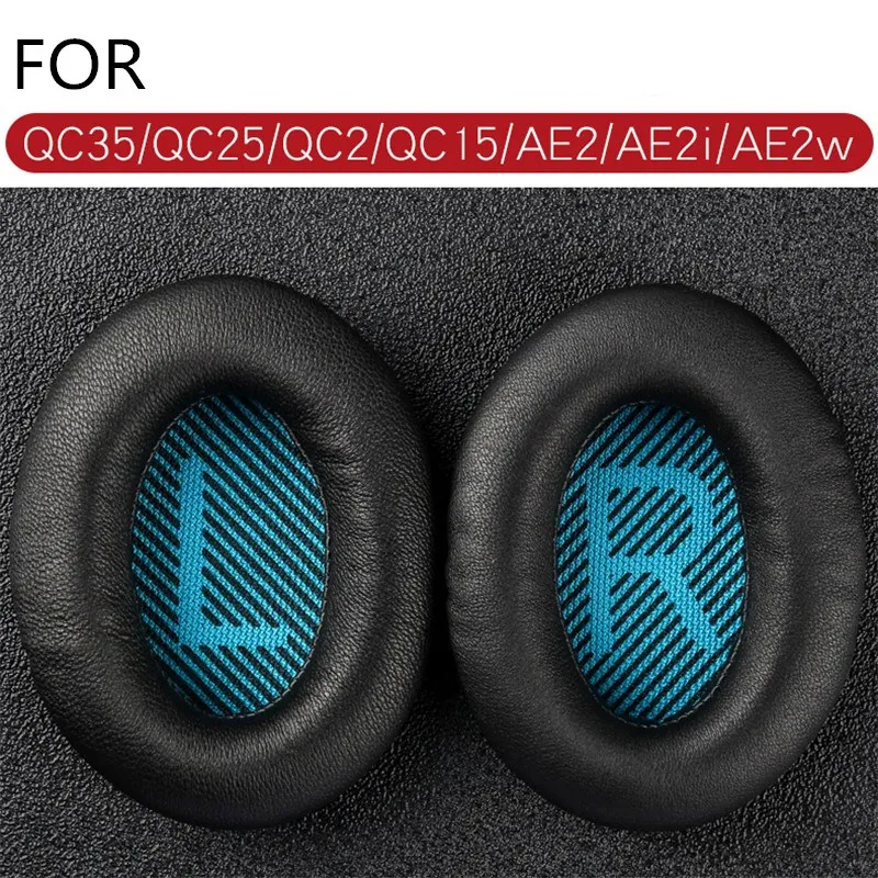 Амбушюры из овечьей кожи для наушников BOSE QC35 QC25 QC2 QC15 AE2 сменные амбушюры пены с