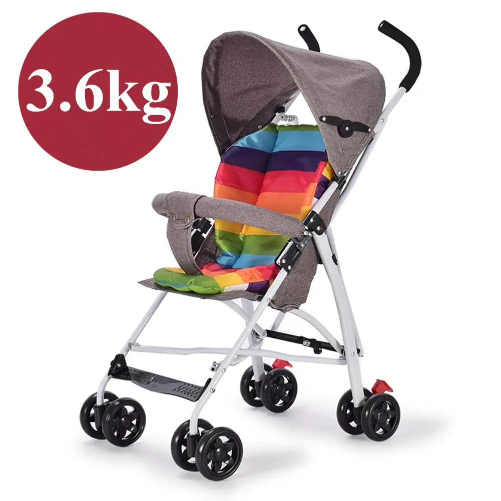 Kidlove легкая для Складывания Белья анти-горб амортизирующая дышащая детская коляска