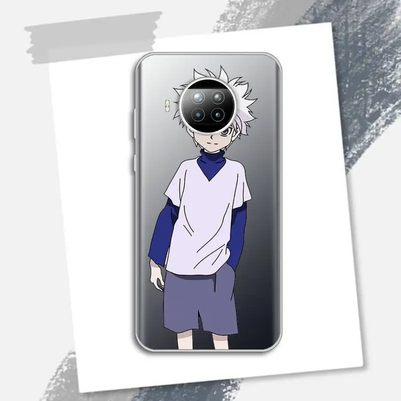 

HUNTERHUNTER Killua Zoldyck Phone Case Transparent for xiaomi redmi note 8 9 9s 11 10t lite pro