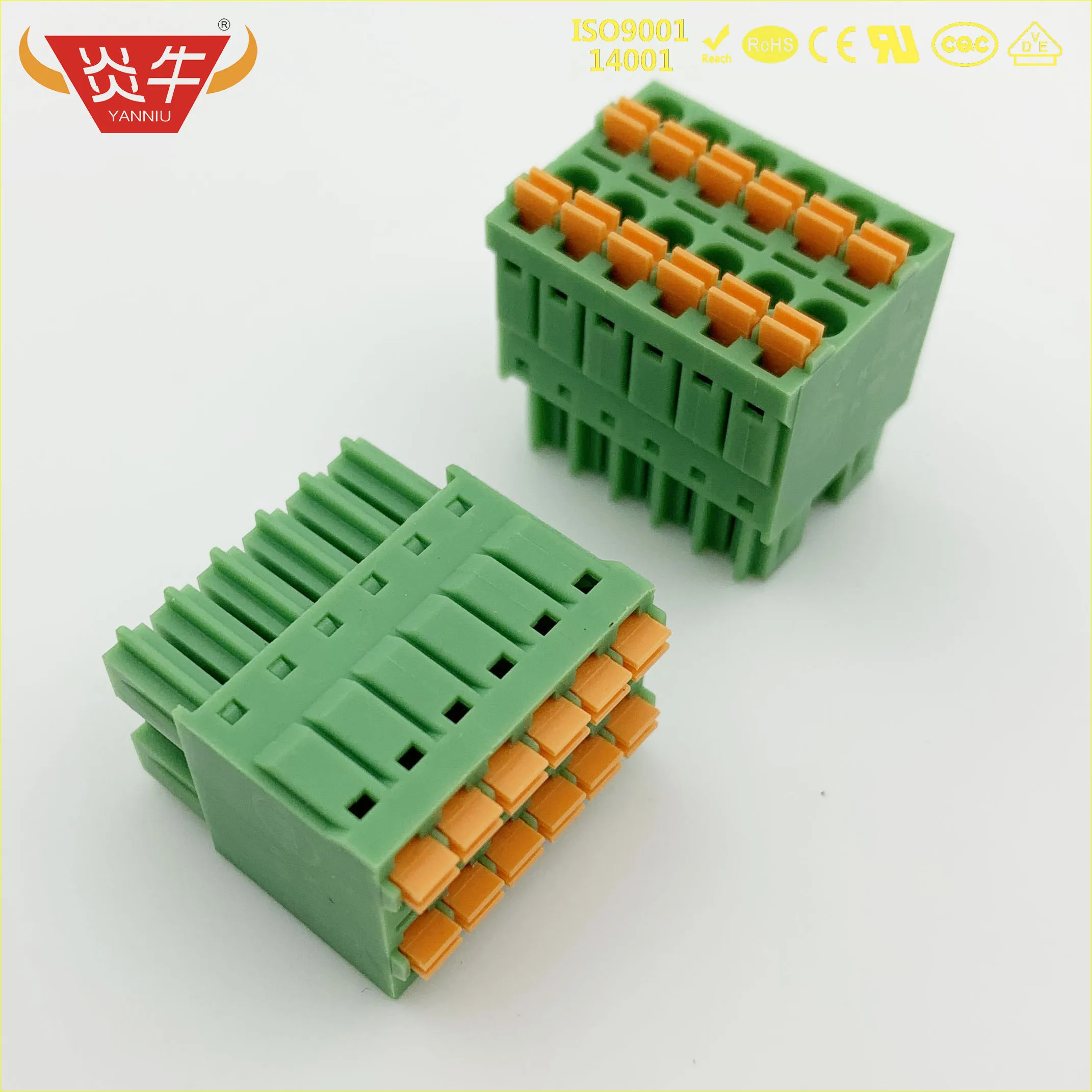Автомобильные клеммные колодки KF2EDGKNH 3 5 2P ~ 12P PCB PLUG IN 15edgknh мм 4 контактный