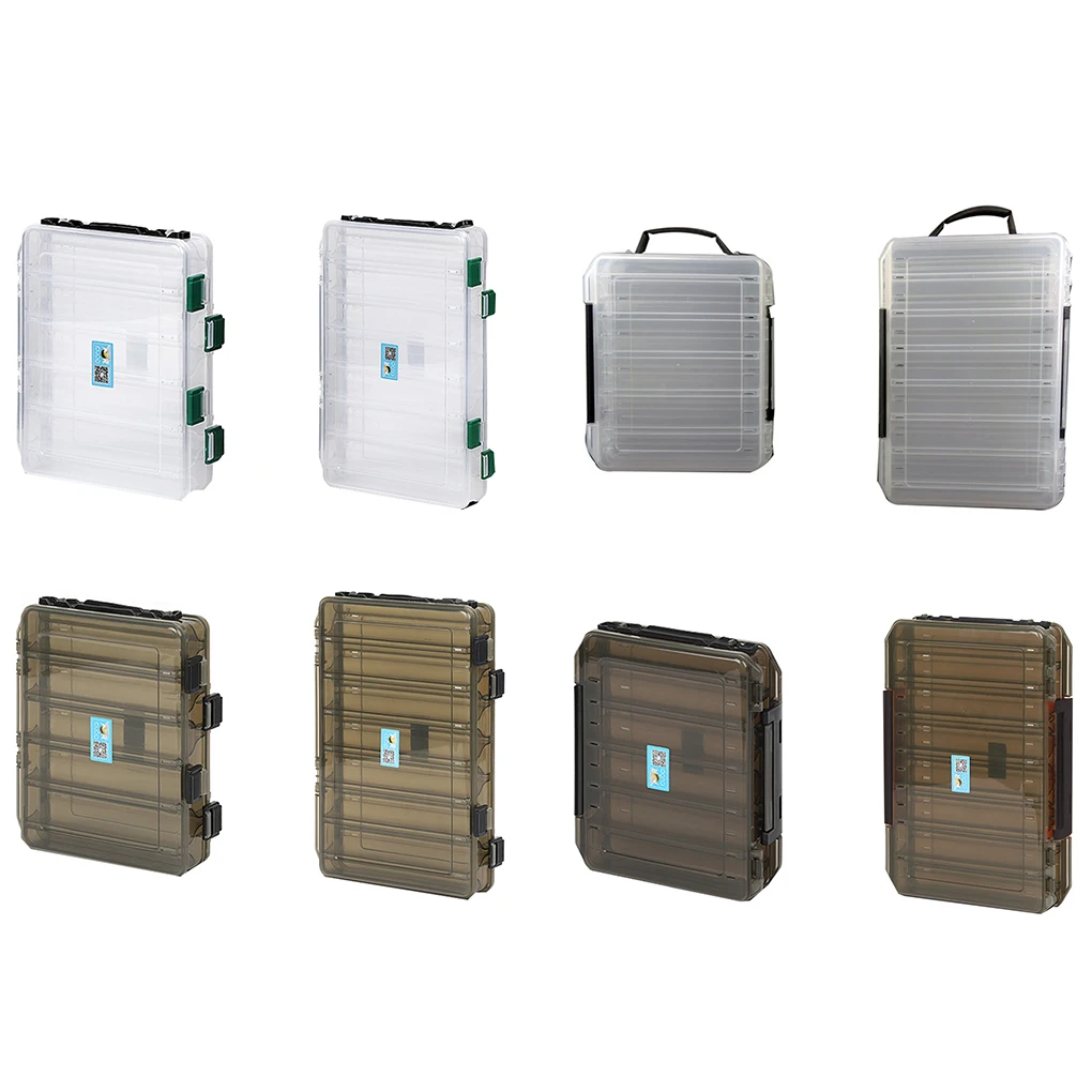 Ящик для хранения приманки портативный Двухслойный дизайн рыболовные снасти