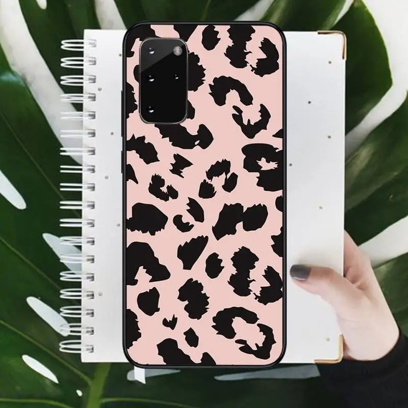 

Leopard stripes sexy Phone Case For Samsung galaxy S 7 8 9 10 20 edge A 6 10 20 30 50 51 70 note 10 plus