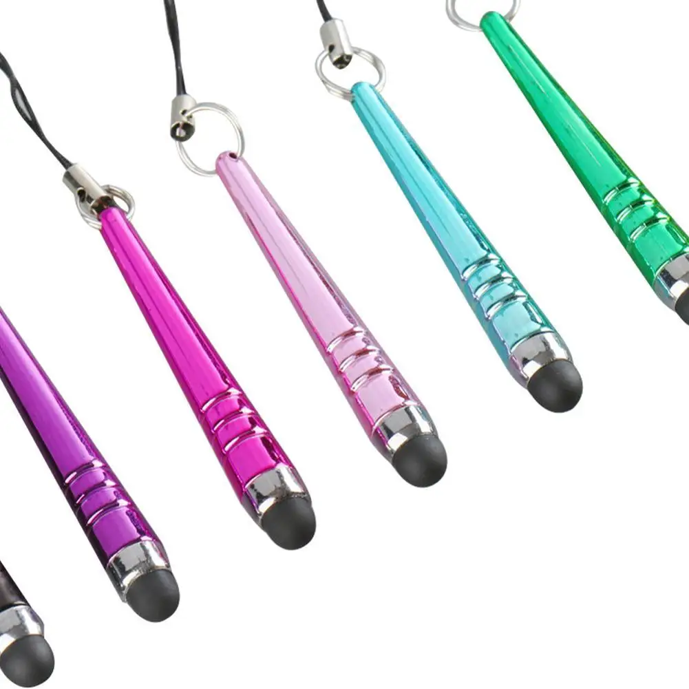 

Universal Long Capacitive Screen Pen plastic Stylus for Smart Cell Phones Tablets Pens with Dust Plugs