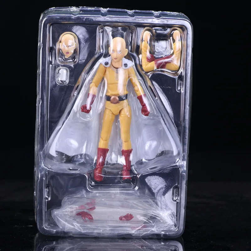 14 см великолепные игрушки Dasin Аниме ONE PUNCH MAN DXF Saitama ПВХ фигурка Коллекционная модель GT игрушка - Цвет: Opp bag
