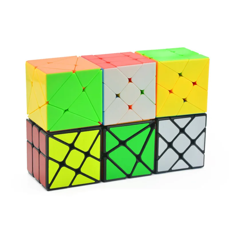 LeFun Fisher Wind fire Wheel different Diamond 3x3x3 профессиональный конкурс магический куб ультра