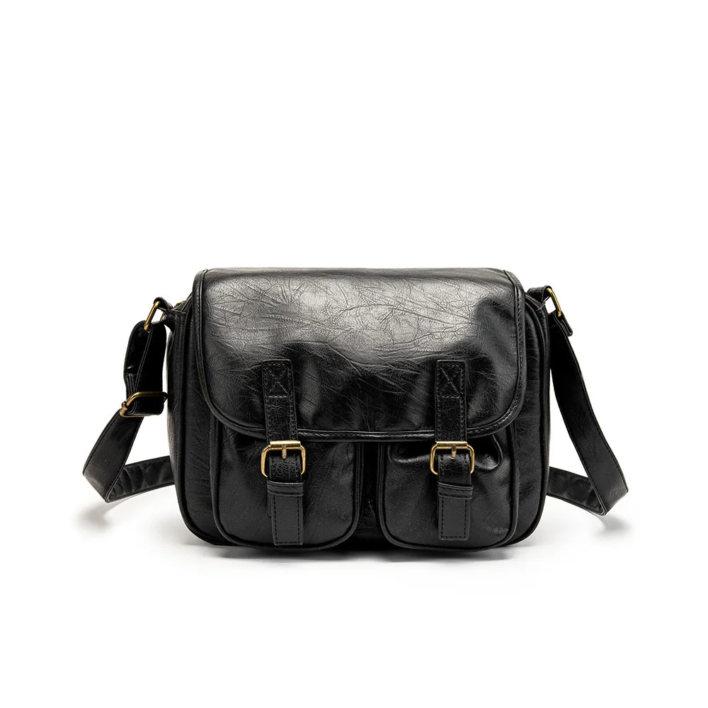 

High Quality Messenger Bag Men Women 2021 New Fashion Men Crossbody Bag Unisex Women Shoulder Bag Luxury PU Leather Satchels Bag