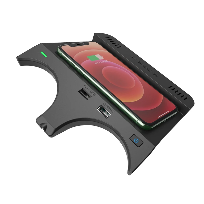 

Car Wireless Charger,10W QI Phone Charging Panel for-BMW 5 6 Series G30 G38 G32 6GT 2017-2021 Center Phone Holder