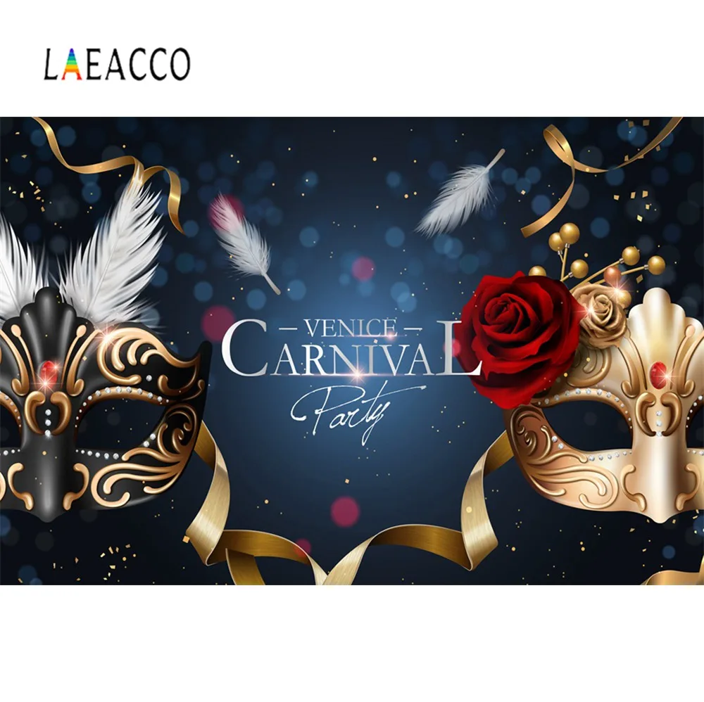 

Laeacco Golden Ribbons Happy Birthday Party Dots Celebration Baby Poster Photo Background Photography Backdrop For Photo Studio