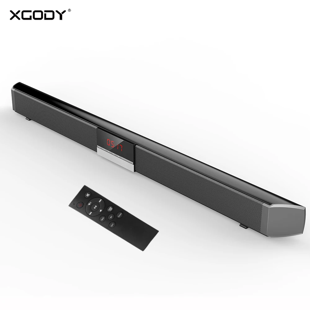 XGODY SR100PLUS Саундбар ТВ домашний кинотеатр с сабвуфером система дистанционного управления 40 Вт беспроводной Bluetooth динамик с кабелем для ПК