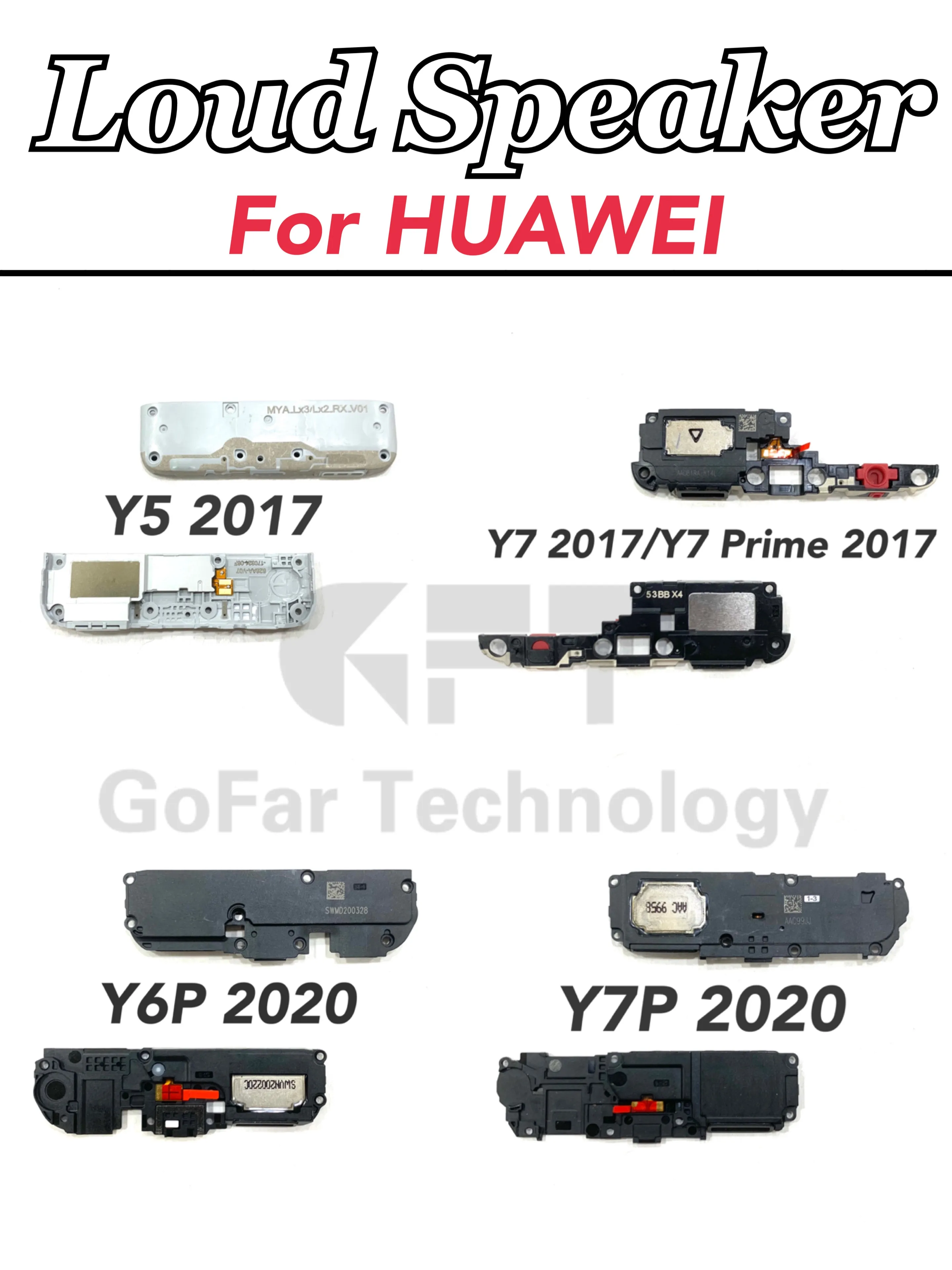 5 шт. динамик для HuaWei Y6P 2020 Y7P Y5 2017 Y7 Prime 2017|Шлейфы мобильных телефонов| |