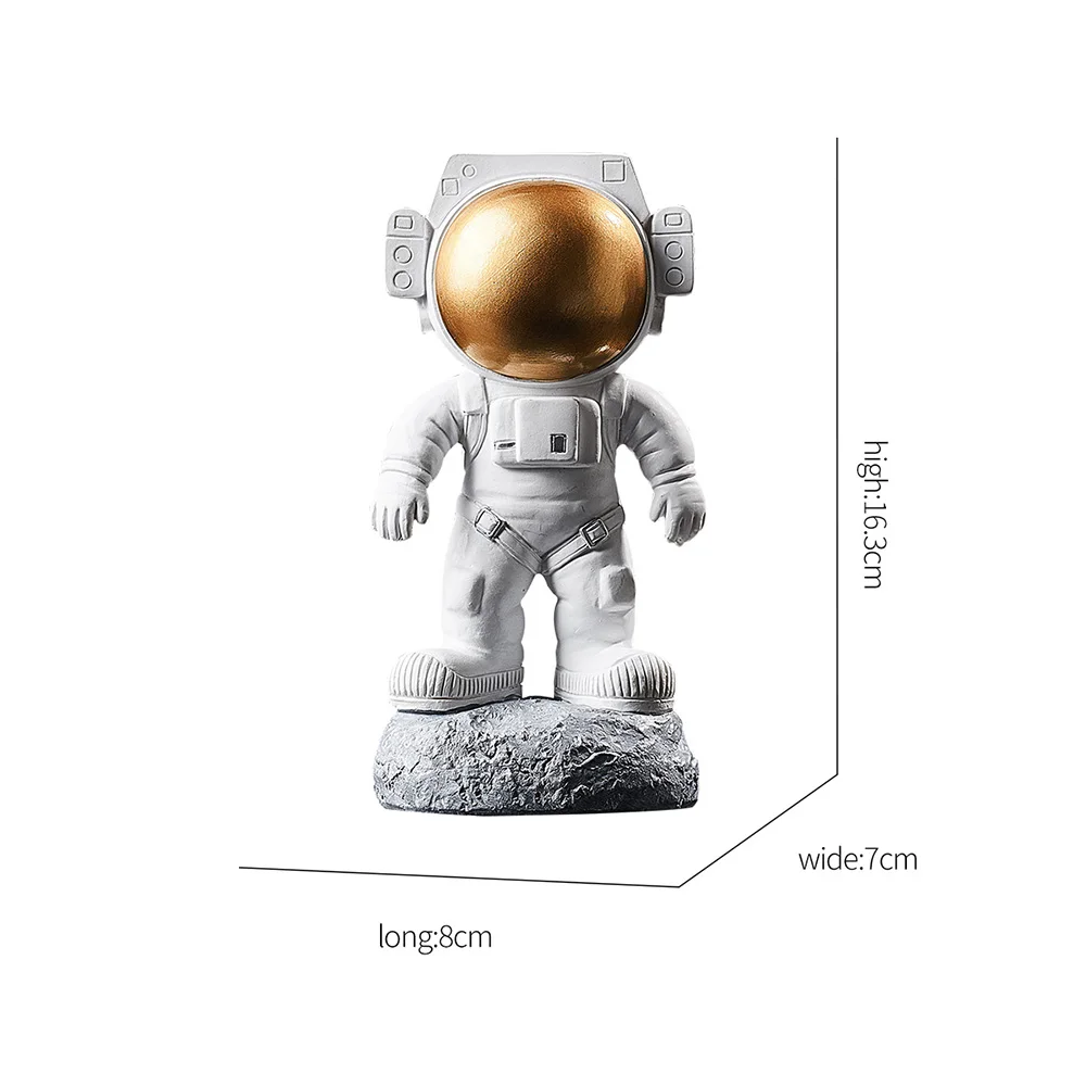 

Nordic Home Decoration Accessories Modern Astronaut Character Statue Home Decor Miniature Figurines Living Room Decoration