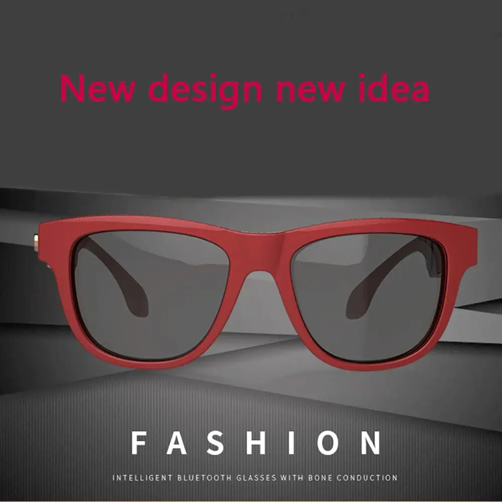 Смарт-очки с голубыми зубьями поляризованные солнцезащитные очки умные