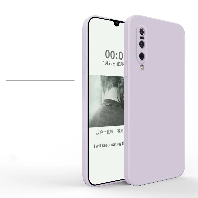 Square Liquid Silicone Soft Case Cover For Xiaomi RedMi Note 9|RedMi Note 9S|RedMi Note 9 Pro|Note 8|Note 8 Pro|RedMi 10X 4G 5G