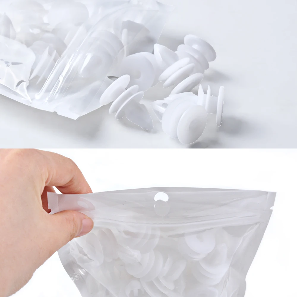 Partsworld 20 шт. дверная отделка панели фиксатор зажимы Крепеж заклепки булавки для