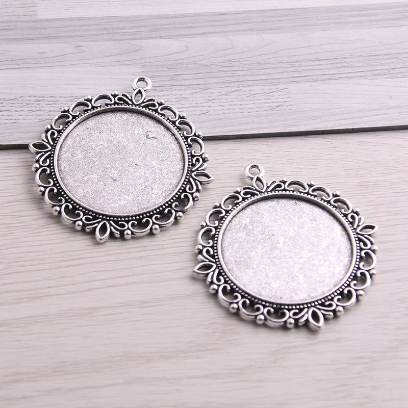 

Овальный Кулон-кабошон SWEET BELL 5 шт./лот из античного бронзового сплава, двусторонняя филигранная Камея, 30*40 мм, Ювелирная фурнитура без рисунк...