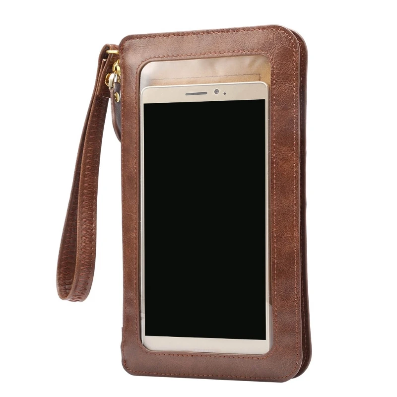 

Small Women Crossbody Clutch Purse Cell Phone Wristlet Wallet Case Bag LX9F
