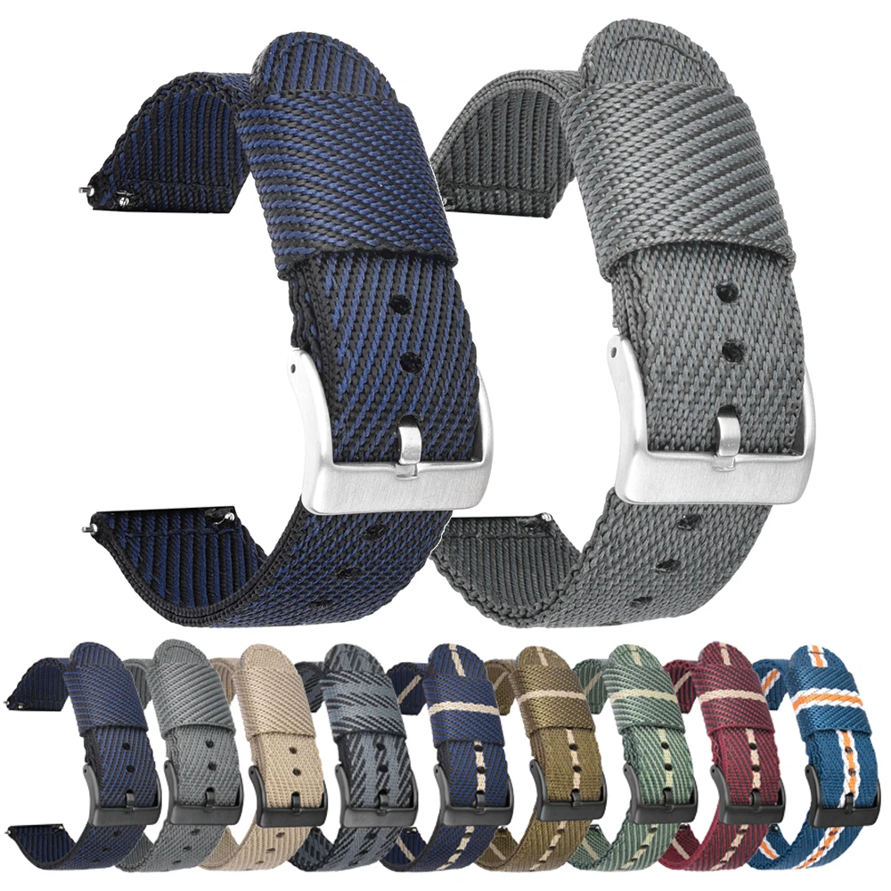 

Сменный плетеный нейлоновый ремешок для часов Oneplus, 22 мм