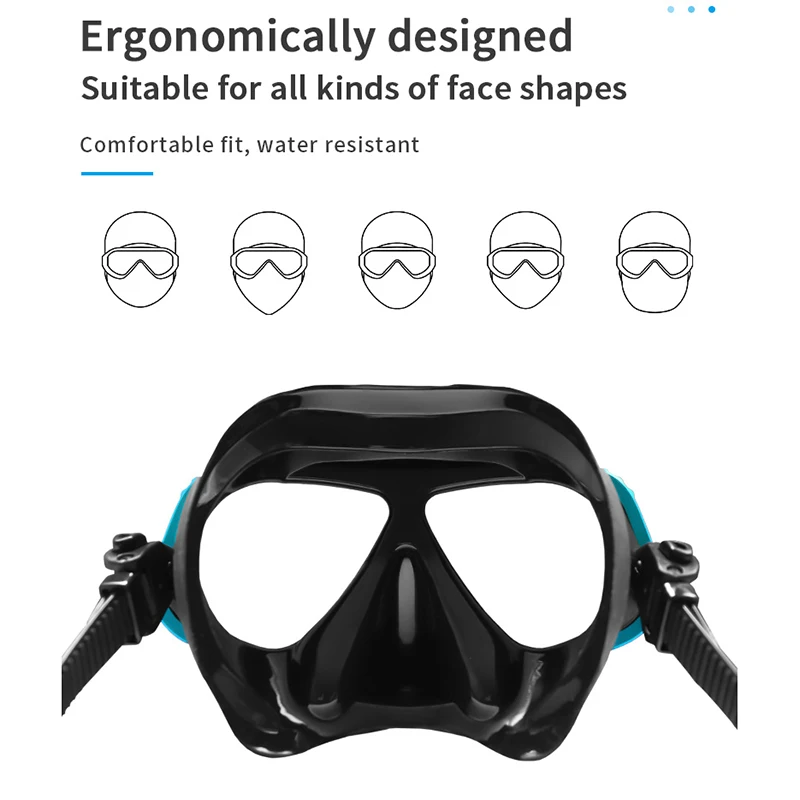 

Similar Apollo Alloy frame free diving goggles scuba full face mask wet tube kit Snorkeling equipment Ultra low volume Free-dive