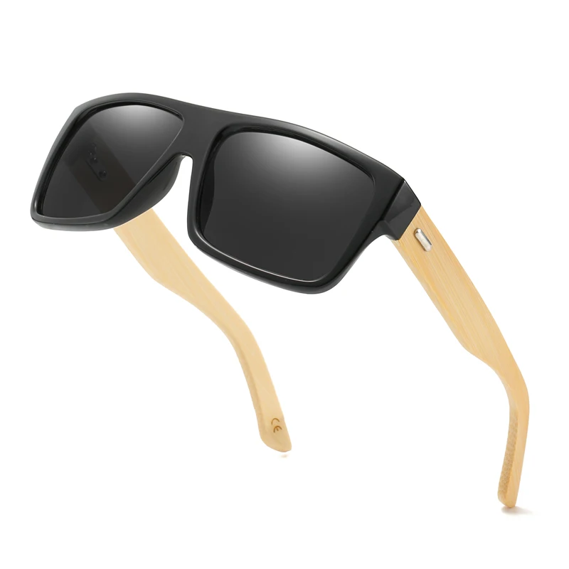 

Wooden Bamboo Sunglasses Men Women Mirrored UV400 Sun Glasses Real Wood Shades Gold Blue Outdoor Goggles Sunglases Male UV400