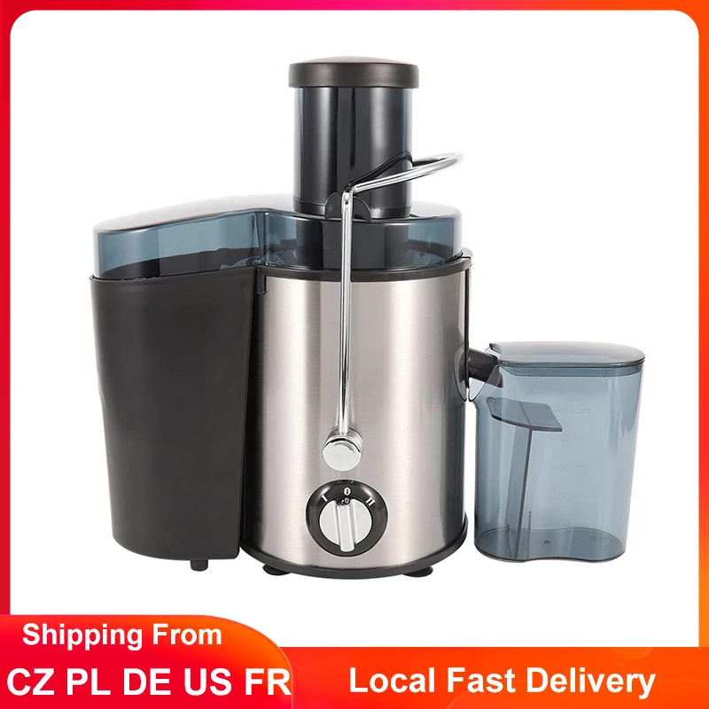 

500ML Slow Juicer 2 Speed Fruit Vegetable Extractor Machine Stainless Steel Masticating Slow Auger Centrifugal Juicer Tool