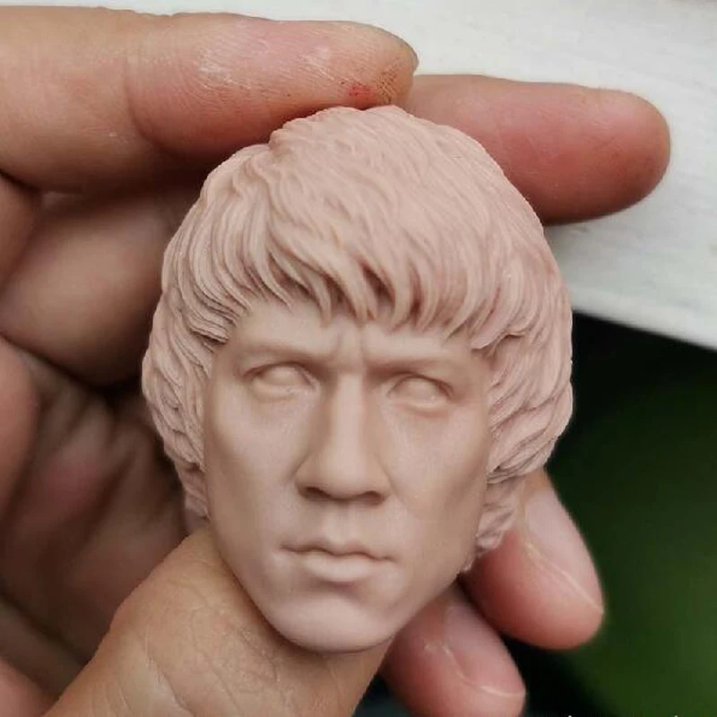 Новинка 1/6 года распродажа Неокрашенная голова Джеки Чана из Истории полиции