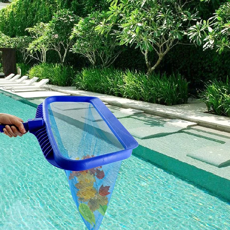 

2 Pieces of Pool Skimmer Net and Pool Brush Pool Cleaning Tool for Cleaning Pool and Bathtub