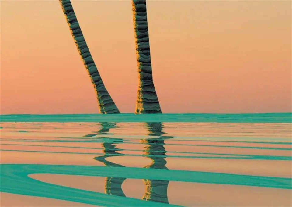 

custom size 3d photo wallpaper mural livingroom bedroom tropical sea palm coconut tree picture TV backdrop wallpaper for wall 3d