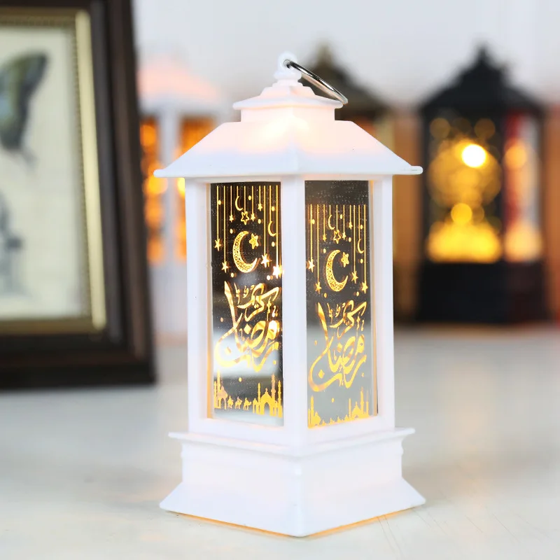 

EID MUBARAK Lantern Night Light Ramadan Decoration Islamic Muslim Party Home Decoration Nightlight Gifts
