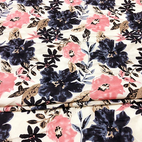 Специальная шелковая ткань чистый шелк искусственная кожа принт 16momme by yard SDP045 |