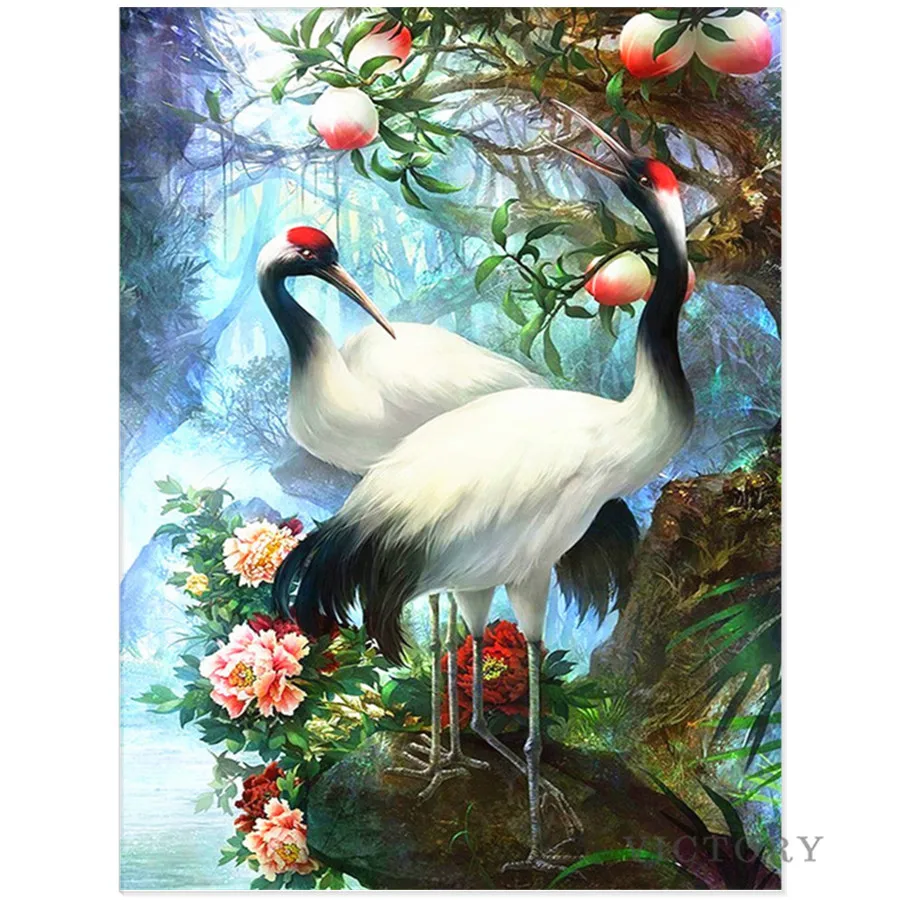 

5D Diamond Painting Birds Embroidery Animal Diamond Painting Cross Stitch Full Drill Square Gift Home Decor Handicrafts Diy