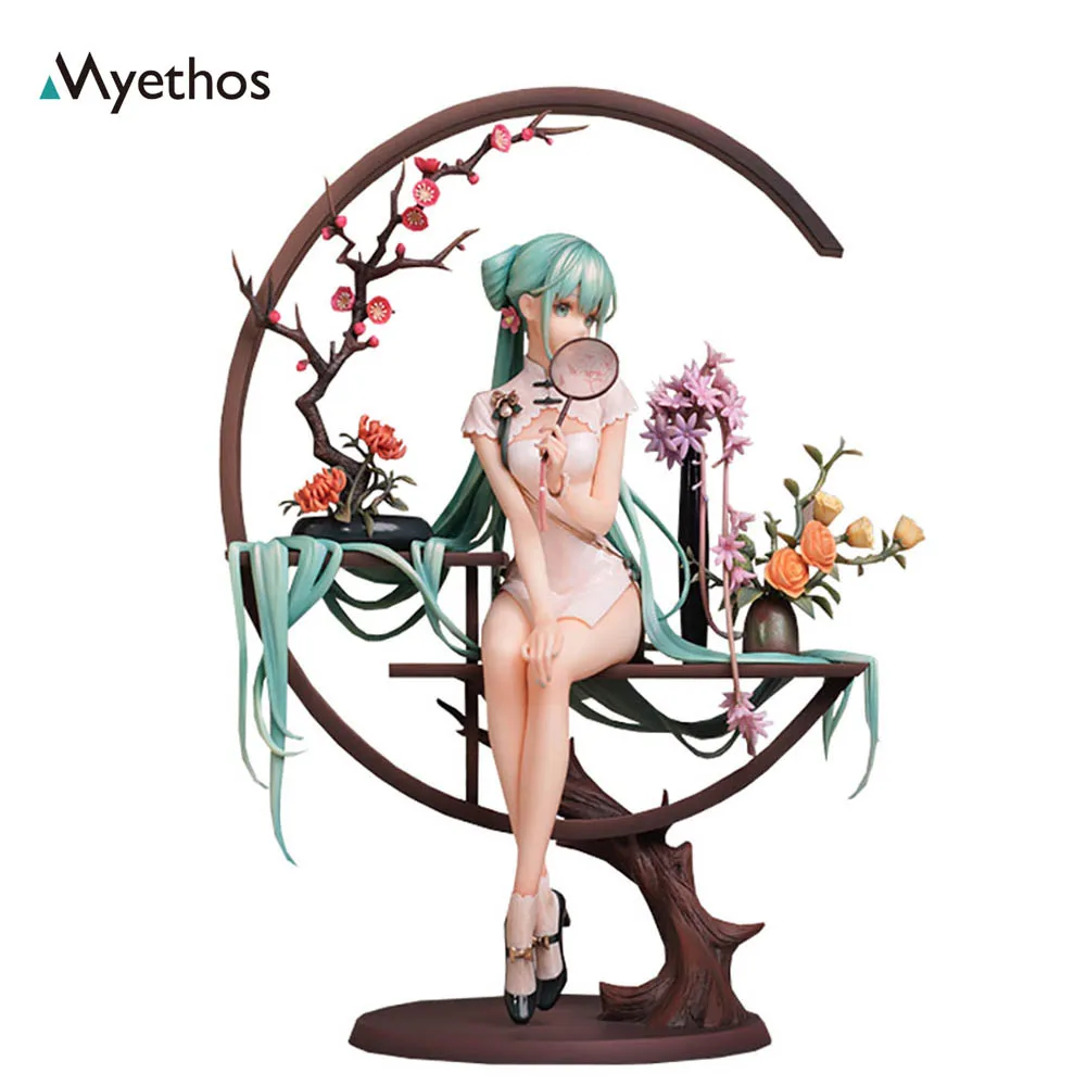 

Фигурка миэтоса 1/7 фигурка героя аниме Мику Шао Хуа чонсам, 25 см