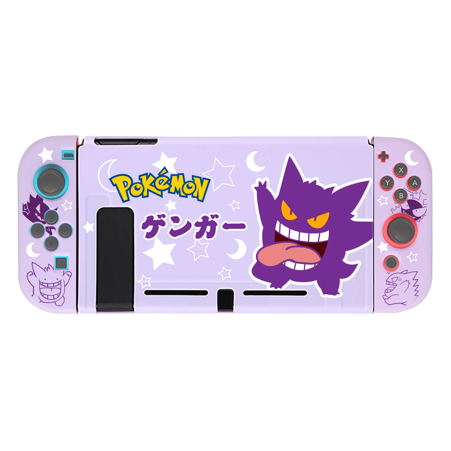 Чехол-накладка для Nintendo Switch с рисунком аниме и привидениями Черный Защитный
