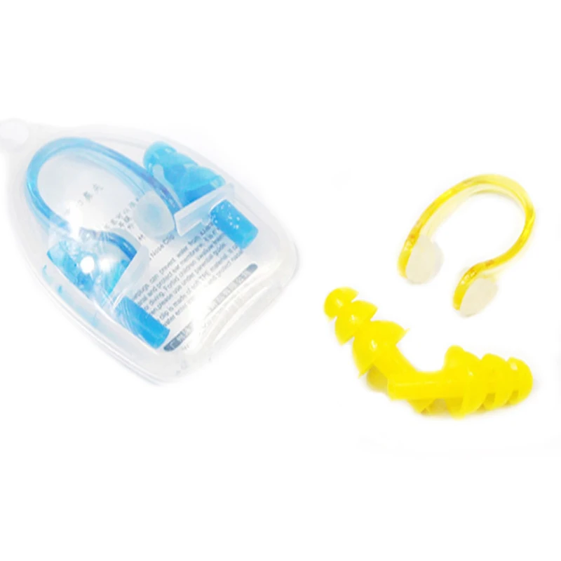 YonSub оригинальные детские очки для плавания набор зажимов ушей необходимых