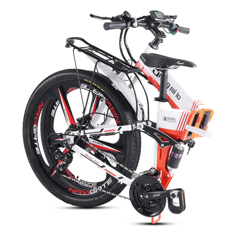 26 дюймов складной Электрический горный велосипед внедорожный ebike электрический велосипед ebike Электрический велосипед