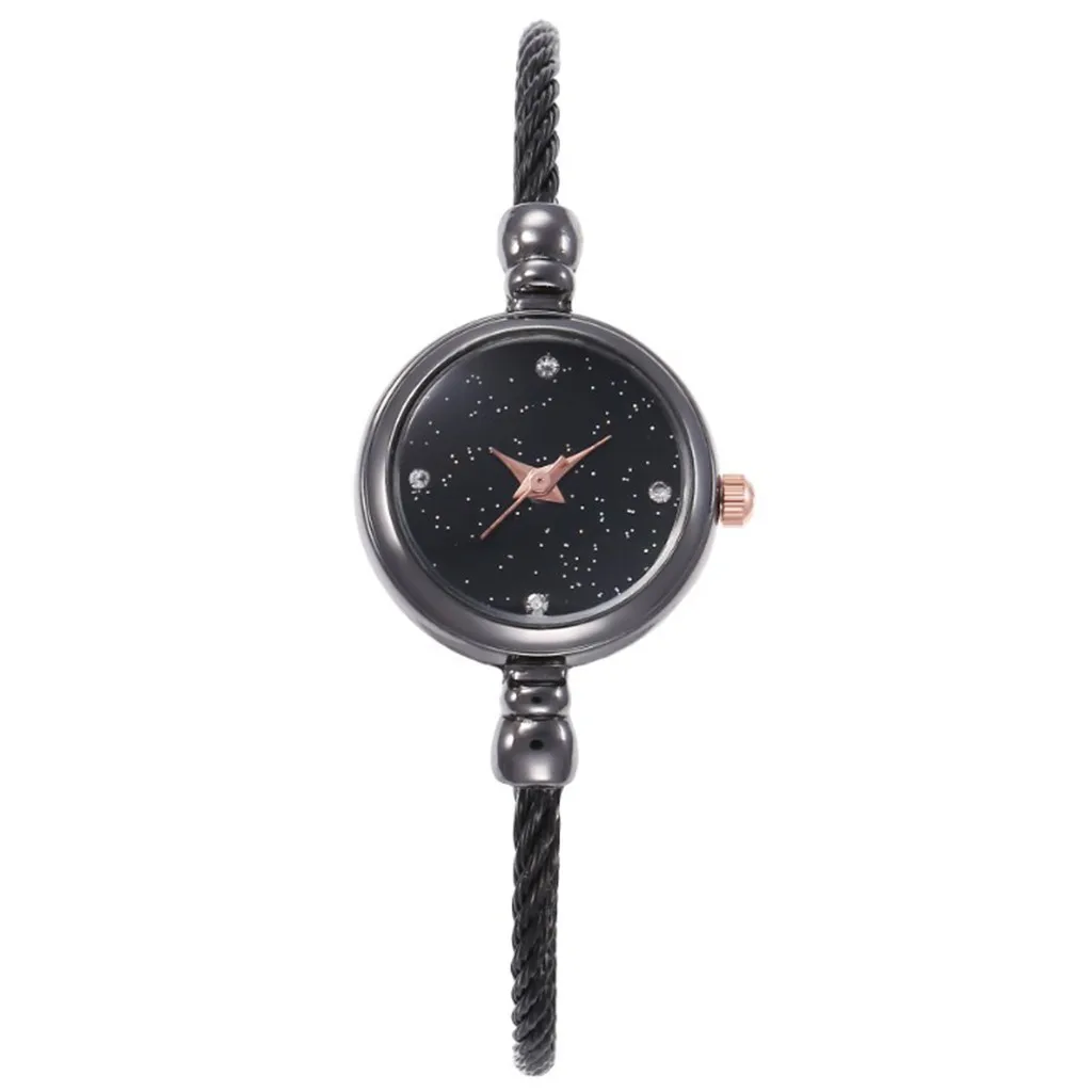 Часы женские маленькие со стальным ремешком модные ретро-часы с браслетом из