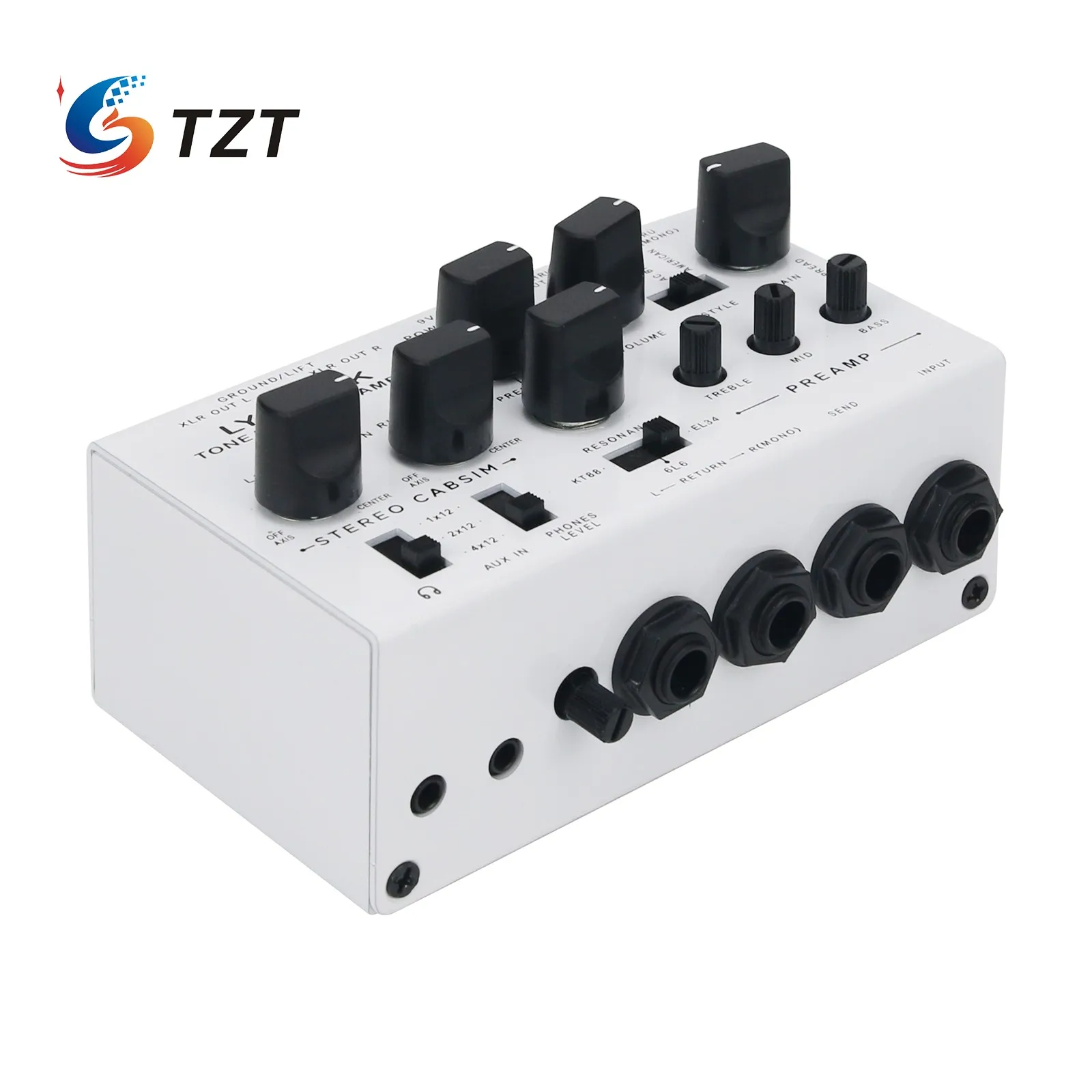 Мощный гитарный Педальный шкаф аналоговый корпус ди-бокс (8-в-1 0-ваттная коробка