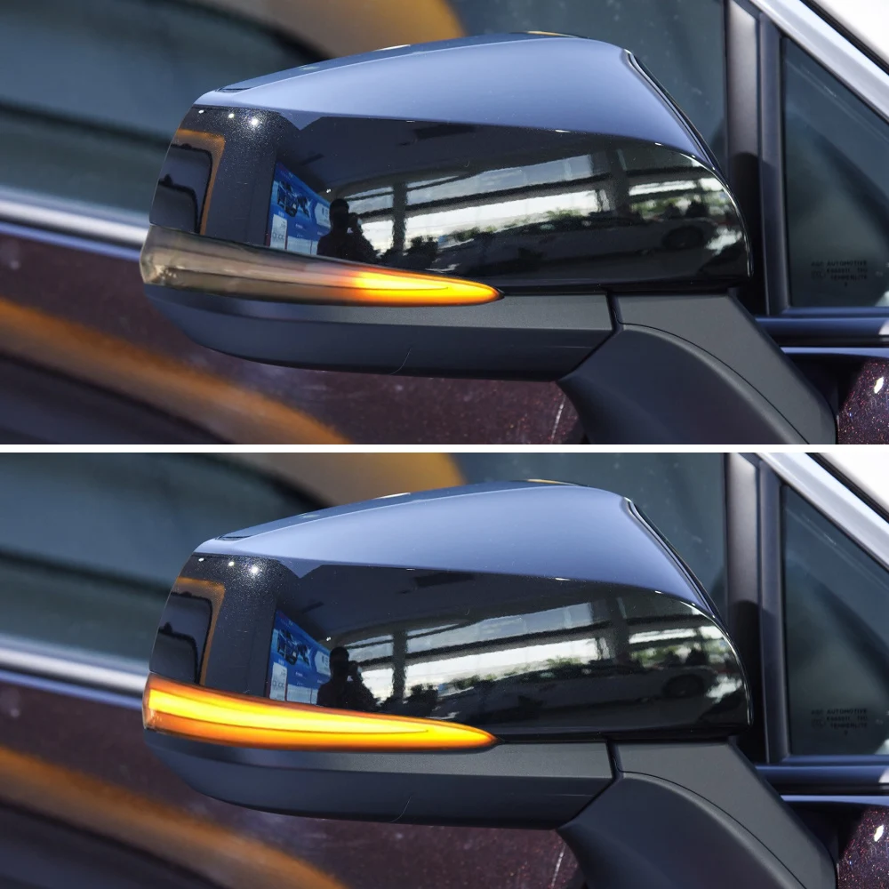 

For Toyota Alphard Vellfire AH30 Tacoma 16-19 RAV4 2019 -20 Highlander Side Mirror LED Dynamic Turn Signal Light Sequential