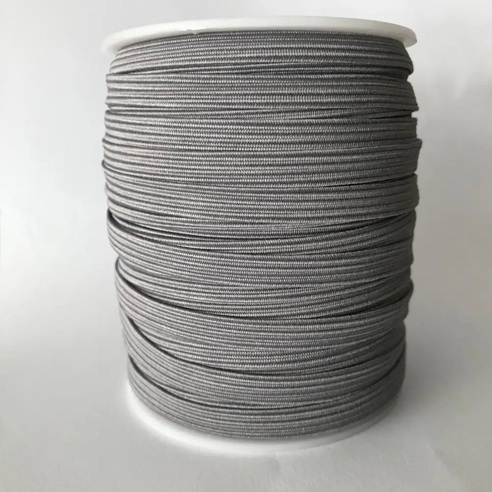 Эластичная лента серого цвета 50 метров 1/4 дюйма 6 мм #22|band elastic|banding bandband 1 |