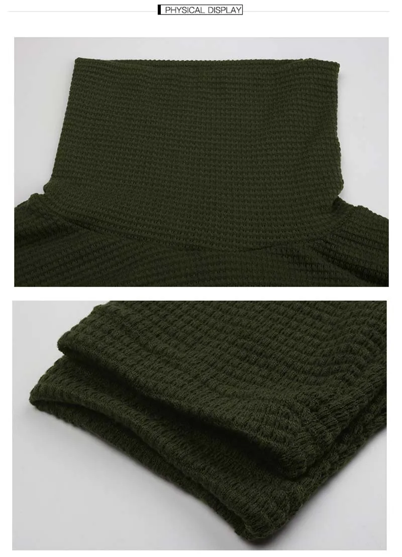 

Knitted Autumn Women Sweater Casual Turtleneck Long Sleeve Streetwear Basic Female Pullover Woman Clothing W643