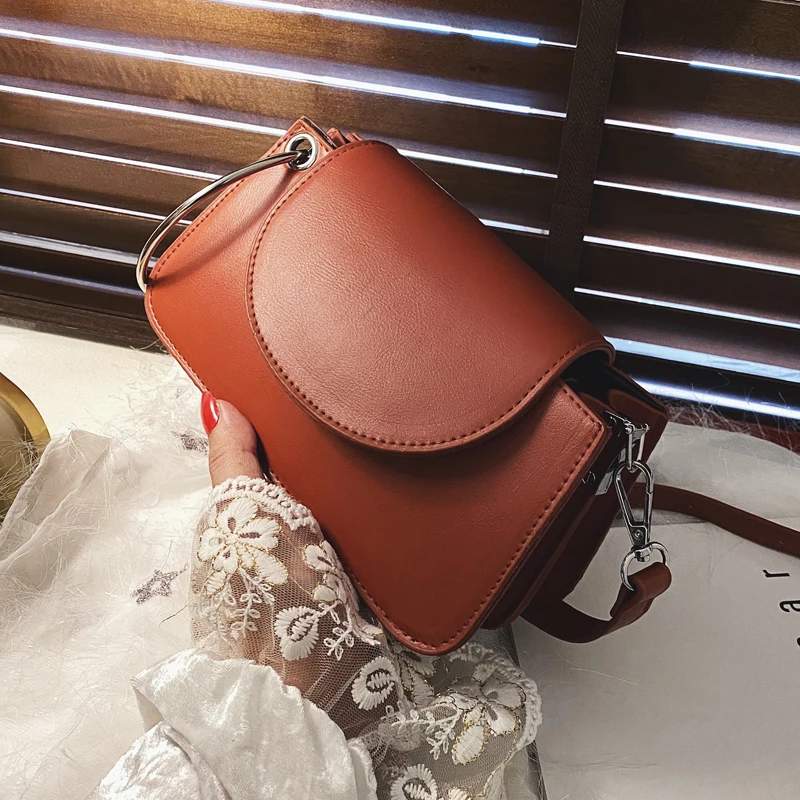 Винтажная модная квадратная сумка через плечо 2020 Новая высококачественная